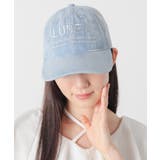 ブルーデニム | 帽子 キャップ ロゴ | Honeys