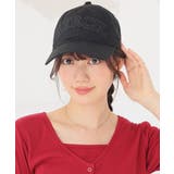 ブラック | 帽子 キャップ ロゴ | Honeys