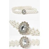 ベルト ゴムベルト パールビーズ | Honeys | 詳細画像11 