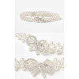 ベルト ゴムベルト パールビーズ | Honeys | 詳細画像9 