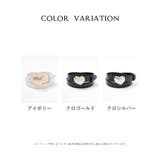 ベルト ハートモチーフ 合皮 | Honeys | 詳細画像16 