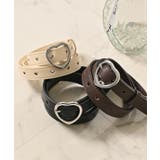 ベルト ハートホール ハートバックル | Honeys | 詳細画像2