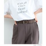 ベルト スタッズ 合皮 | Honeys | 詳細画像4 