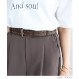 ベルト スタッズ 合皮 | Honeys | 詳細画像6 