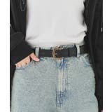 クロゴールド | ベルト 合皮 ヴィンテージライク | Honeys