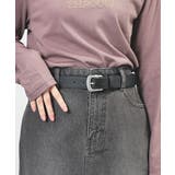 クロシルバー | ベルト 合皮 ヴィンテージライク | Honeys