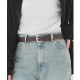 ダークブラウン | ベルト 合皮 ヴィンテージライク | Honeys