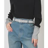 ベルト 合皮ベルト レース使い | Honeys | 詳細画像8 