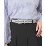 ブラック | ベルト 合皮ベルト レース使い | Honeys