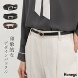 ベルト 細ベルト 合皮 | Honeys | 詳細画像1