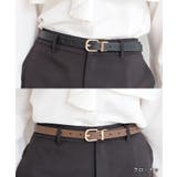 ベルト 細ベルト リバーシブルベルト | Honeys | 詳細画像4 