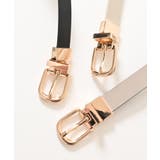 ベルト 細ベルト リバーシブルベルト | Honeys | 詳細画像7 