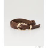 ベルト ラウンドバックル メタルループ | Honeys | 詳細画像11