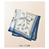 スカーフ サテン 幾何学柄 | Honeys | 詳細画像10