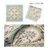 スカーフ サテン 幾何学柄 | Honeys | 詳細画像16