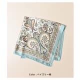 スカーフ サテン 幾何学柄 | Honeys | 詳細画像9