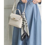 幾何学柄 | スカーフ サテン 幾何学柄 | Honeys