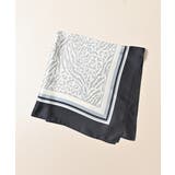 ヒョウ柄 | スカーフ サテン 幾何学柄 | Honeys