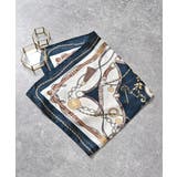 チェーン柄 | ストール ファッショングッズ 柄物 | Honeys