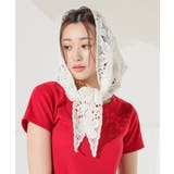 スカーフ クロシェ編み マルチWay | Honeys | 詳細画像3