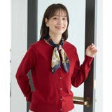 スカーフ ヴィンテージ柄 サテン生地 | Honeys | 詳細画像3