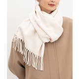 アイボリー | ストール 吸湿発熱 抗菌 | Honeys