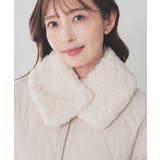 ティペット ブローチ付き フェイクファー | Honeys | 詳細画像5 