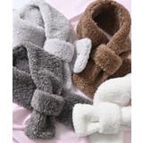 ティペット チャームプレート付き プードルフェイクファー | Honeys | 詳細画像2