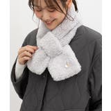 ティペット チャームプレート付き プードルフェイクファー | Honeys | 詳細画像5