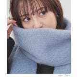 マフラー 太フリンジ 無地 | Honeys | 詳細画像5