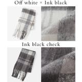 マフラー 太フリンジ チェック柄 | Honeys | 詳細画像12