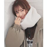 アイボリー | スヌード ネックウォーマー フェイクファー | Honeys