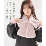 ティペット リボン型 フェイクファー | Honeys | 詳細画像2