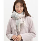 ピンク×オフ | ストール ハニぽか 吸湿発熱 | Honeys