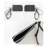 カードケース チャーム付き 合皮 | Honeys | 詳細画像14 