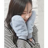 ブルー | 手袋 ハニぽか 吸湿発熱 | Honeys