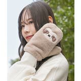 ナマケモノ | 手袋 ハニぽか 吸湿発熱 | Honeys