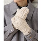 アイボリー | 手袋 ハニぽか 吸湿発熱 | Honeys