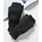 杢チャコール | 手袋 ハニぽか 吸湿発熱 | Honeys