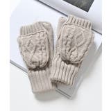 グレージュ | 手袋 ハニぽか 吸湿発熱 | Honeys