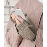 モカ | 手袋 ハニぽか 吸湿発熱 | Honeys