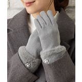 グレー | 手袋 ハニぽか 吸湿発熱 | Honeys