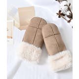 ベージュ | 手袋 ハニぽか 吸湿発熱 | Honeys