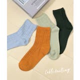 靴下 ソックス クルー丈 | Honeys | 詳細画像10 