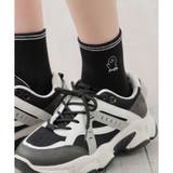 クロ／ヒューマン | 靴下 ソックス ショート丈 | Honeys