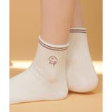 オフ／くも | 靴下 ソックス ショート丈 | Honeys