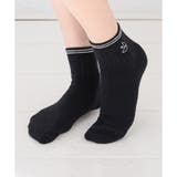 クロ／月 | 靴下 ソックス ショート丈 | Honeys