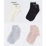 靴下 ショート丈 綿混 | Honeys | 詳細画像11 