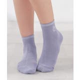 靴下 ショート丈 綿混 | Honeys | 詳細画像9 