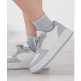 ミント／恐竜 | 靴下 ショート丈 綿混 | Honeys